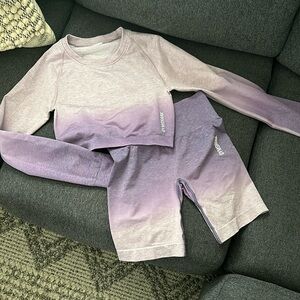 Adapt seamless Gymshark set. Size small